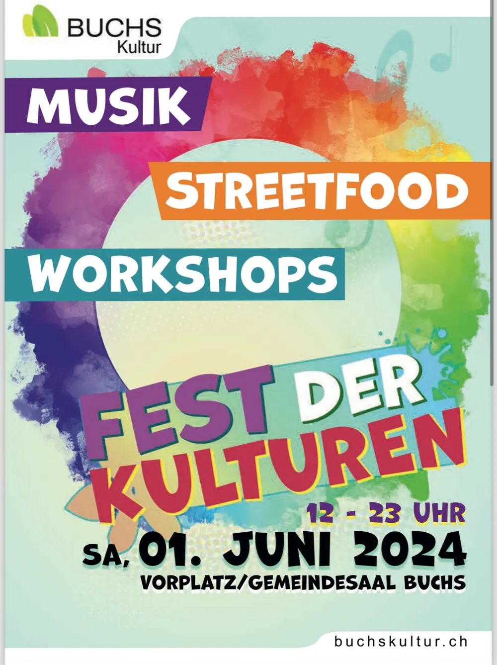 Plakat Fest der Kulturen